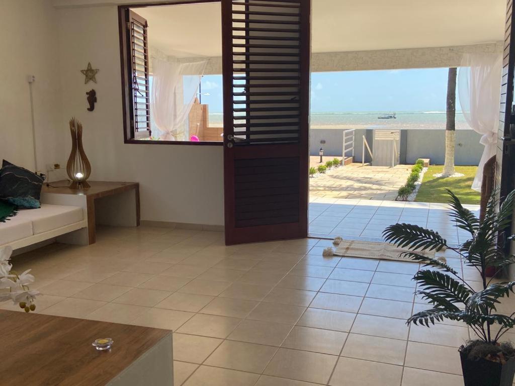 Casa Pe Na Areia Villa São José da Coroa Grande Exterior foto