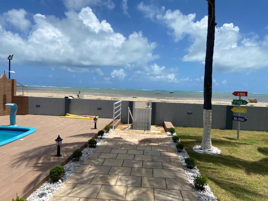 Casa Pe Na Areia Villa São José da Coroa Grande Exterior foto