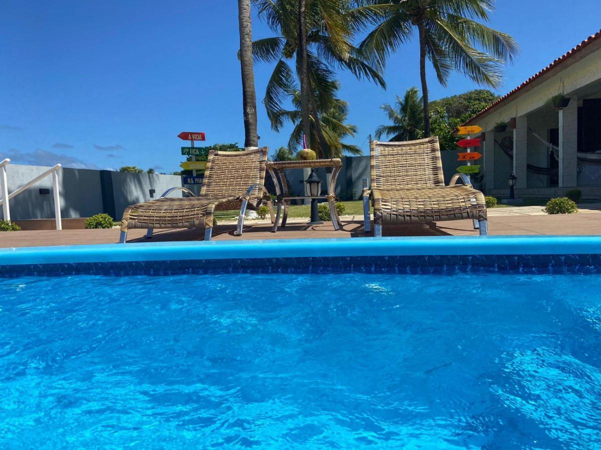 Casa Pe Na Areia Villa São José da Coroa Grande Exterior foto